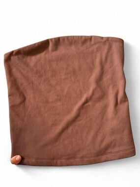 Free People Wild Fable Strapless Tube Top in Warm Brown